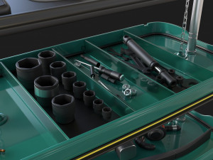 Tool rack 3D Model