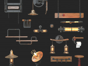 Decorative elements 3D Model