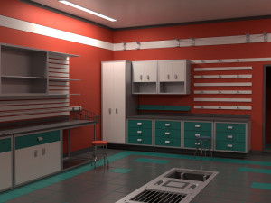 Garage 3Dモデル