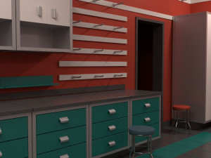 Garage 3Dモデル