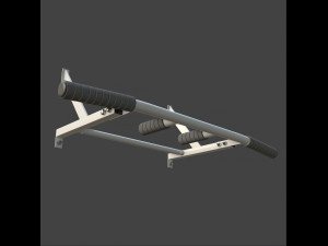 Horizontal bar 3D Model