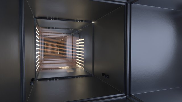 Ventilation from the inside 3D Модель .c4d .max .obj .3ds .fbx .stl .blend 