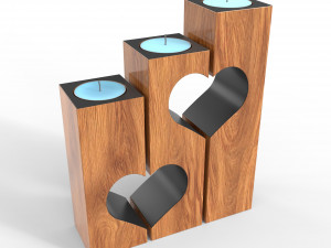Candle Holder 3D Model