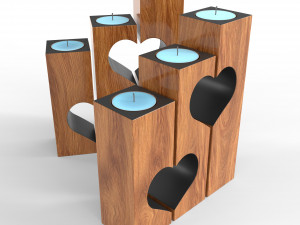 Candle Holder Modelo 3D