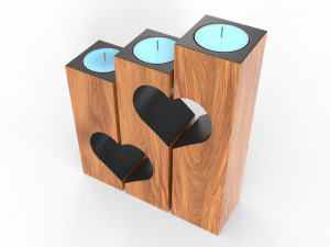 Candle Holder Modelo 3D