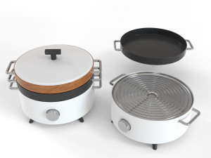 Grill 3D Model
