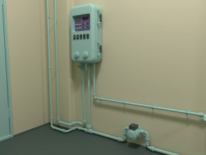 Heating system Modelo 3D