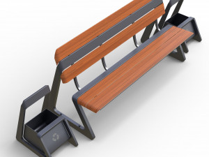 Bench Modèle 3D