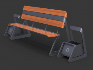 Bench Modèle 3D