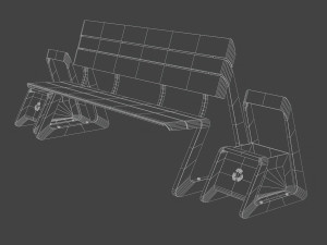Bench Modèle 3D