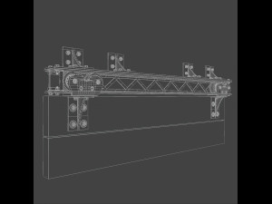 Door mechanism 3D Модель