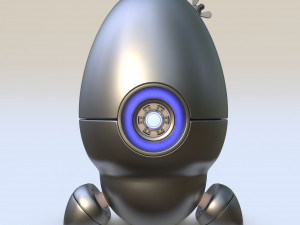 Robo Egg Modèle 3D