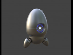 Robo Egg Modèle 3D