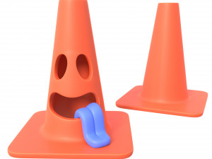 Smile cone 3D मॉडल