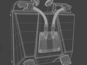 Gas tank 3D 模型