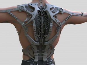 Exoskeleton Modèle 3D