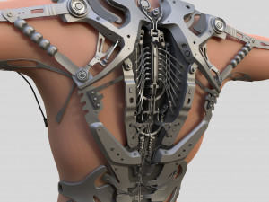 Exoskeleton Modèle 3D
