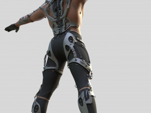 Exoskeleton Modèle 3D