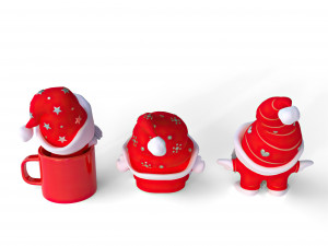 Christmas Gnomes Modèle 3D