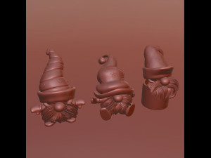 Christmas Gnomes Modèle 3D