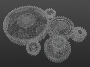 Gears 3D Модель