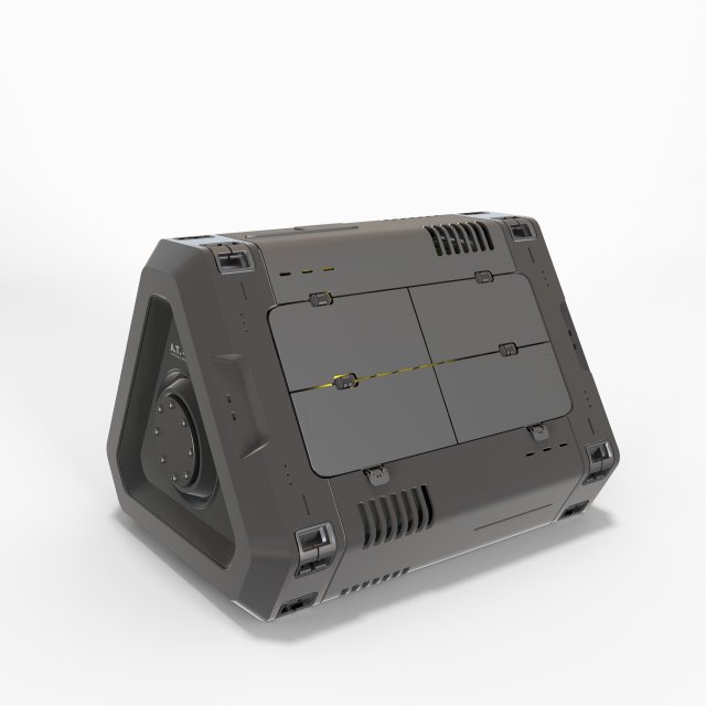 Capsule 3D Model .c4d .max .obj .3ds .fbx .stl .blend 