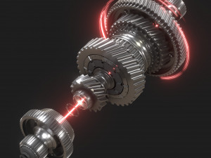 Gears 3D मॉडल
