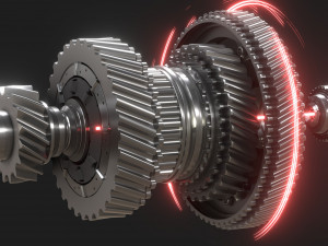 Gears 3Dモデル