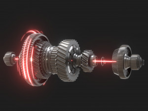 Gears 3Dモデル