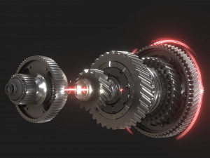 Gears 3Dモデル