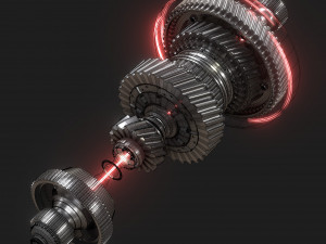 Gears 3Dモデル