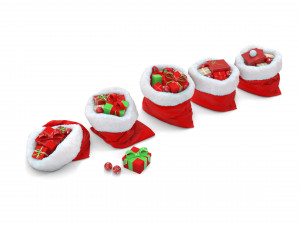 Christmas bags 3D 모델