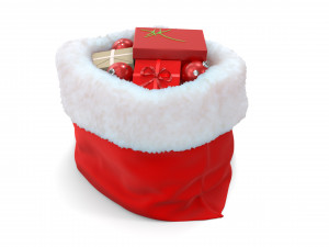 Christmas bags 3D 모델