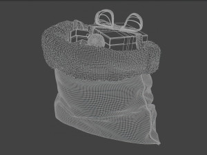 Christmas bags 3D 모델
