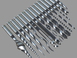 Drill Bit 3D 模型