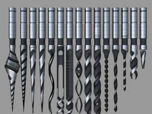 Drill Bit 3D 模型