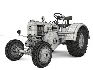 Lanz Bulldog 3D 모델