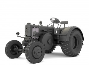 Lanz Bulldog 3D 모델