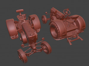 Lanz Bulldog 3D 모델
