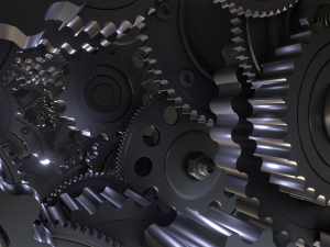 Gears Animation 3D Model