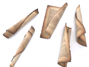 Paper is old 3D Модель