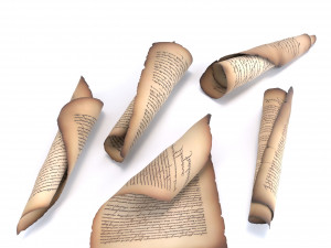Paper is old 3D Модель