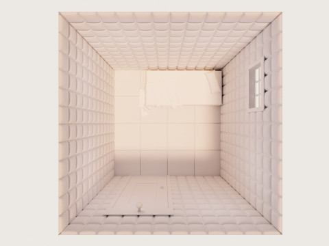 Mental hospital Modelo 3D