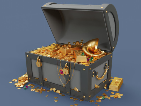 Treasure 3Dモデル
