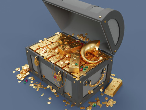 Treasure Modello 3D