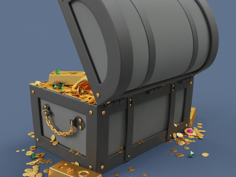Treasure Modello 3D