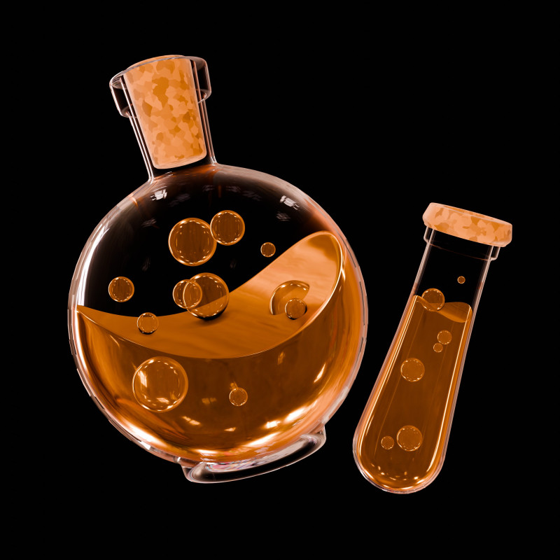 Bottles Modelo 3D .c4d .max .obj .3ds .fbx .stl .blend 