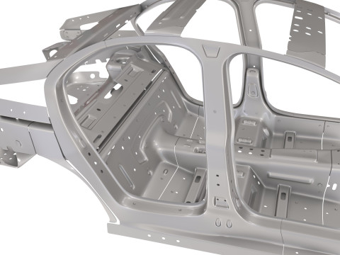 Frame CAR 3D-Modell