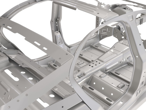 Frame CAR 3D-Modell