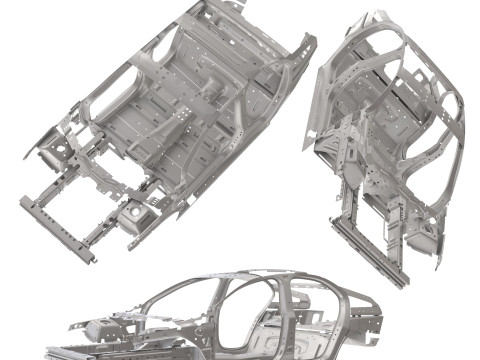 Frame CAR 3D-Modell